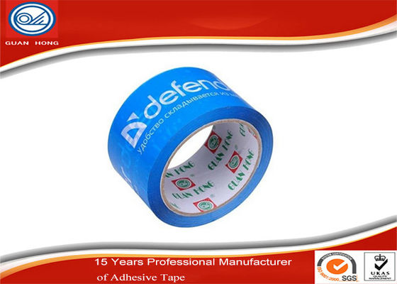China 48mm Breiten-Gewohnheit druckte Verpackenband/einseitigen klebenden Kastendichtband fournisseur