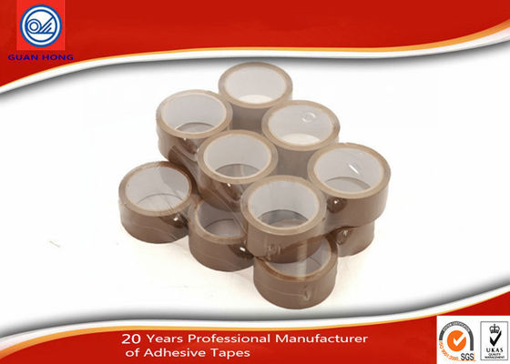 China Verpackenband-dunkelbraune Farbe des 48mm Breiten-Wasser-Kleber-BOPP fournisseur