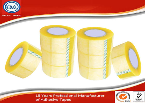 China BOPP-Acryl 2&quot; starker Stickness-Karton-Dichtband-gelbliches transparentes fournisseur
