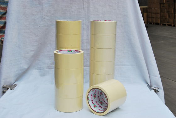 China 50mm Krepp-Papier färbte selbsthaftendes Kreppband, einseitigen löslichen Gummi basierte Bänder fournisseur