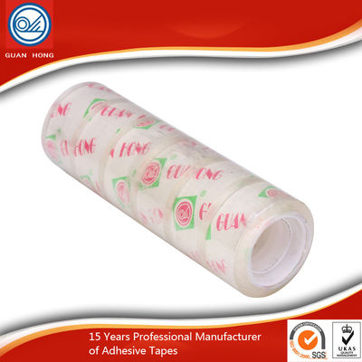 China Langlebiges BOPP-Briefpapier-Band, 12mm färbte Verpackenband fournisseur