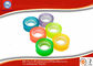Farbiges selbstklebendes Briefpapier-Band-hohes Abbinden des Regenbogen-BOPP mit Kunststoffkern fournisseur