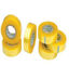 Gelbliches wasserbasiertes Acrylverpackenband des kleber-BOPP für Büro/Werkstatt fournisseur