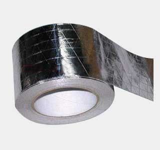 China Selbstklebender Aluminiumklebstreifen/band-Folien-Band der hohen Temperatur Aluminiumfür Isolierung fournisseur